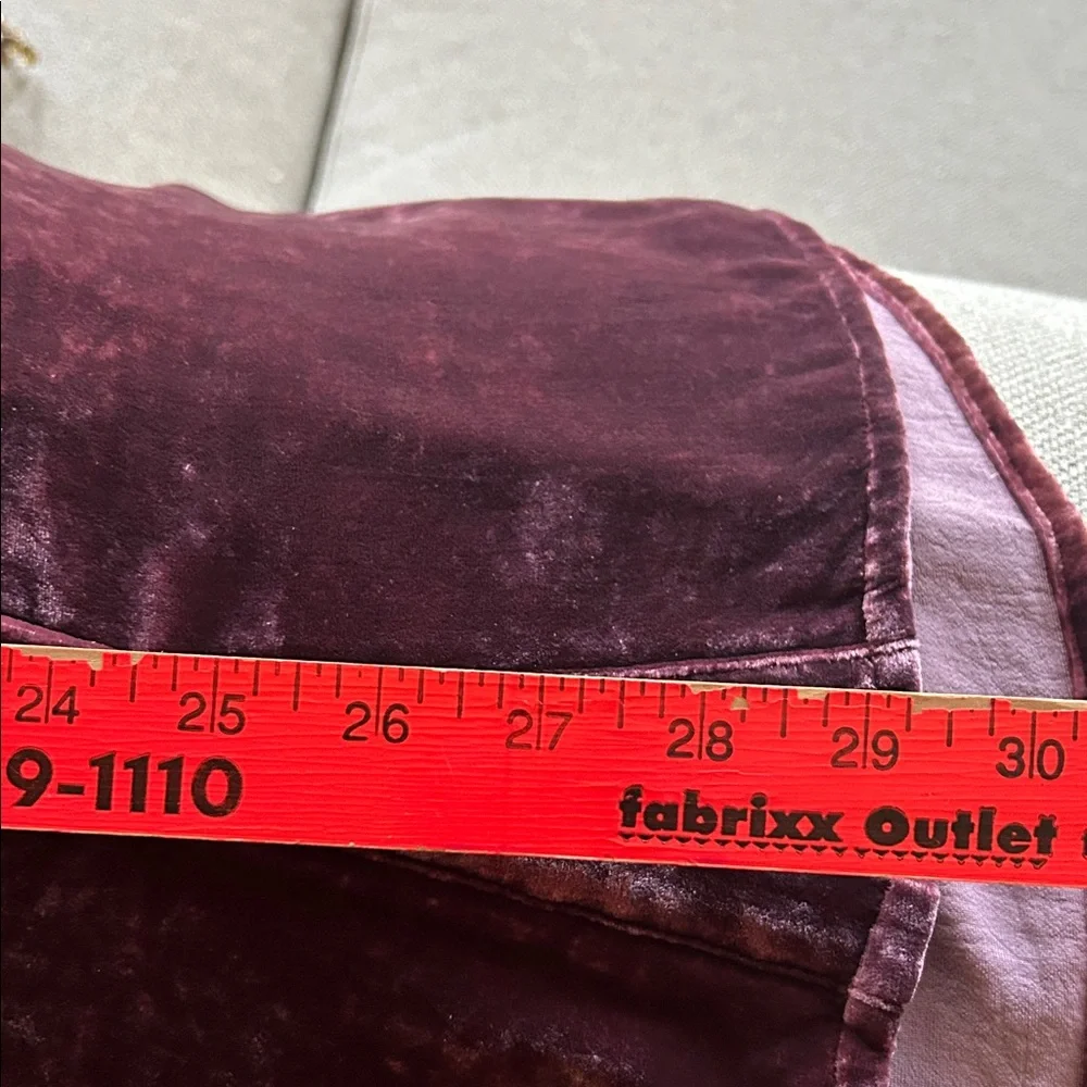Velvet Button-Up tunic - Picture 6 of 6
